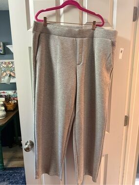 Old Navy Light Gray Fleece Pull-On Pants